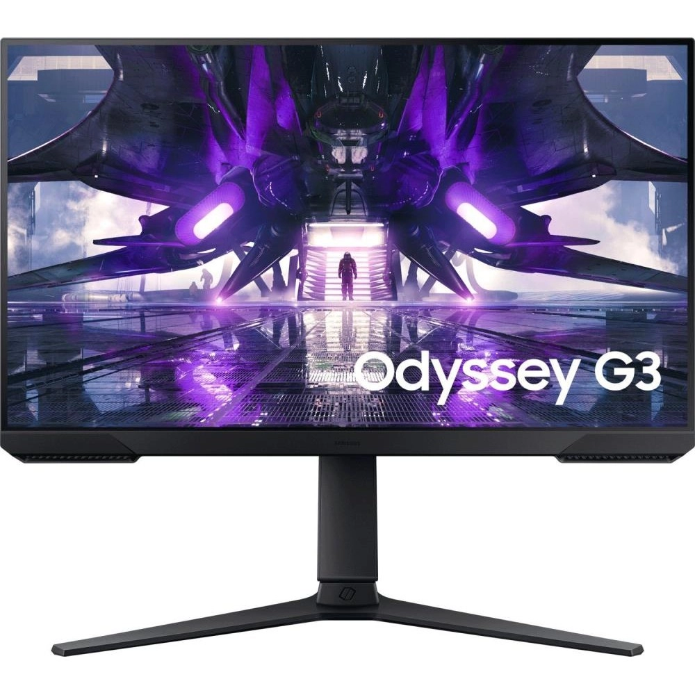 LCD Monitor|SAMSUNG|LS24AG322NUXEN|24"|Gaming|Panel VA|1920x1080|16:9|165 Hz|Matte|1 ms|Swivel|Pivot|Height adjustable|Tilt|Colour Black|LS24AG322NUXEN