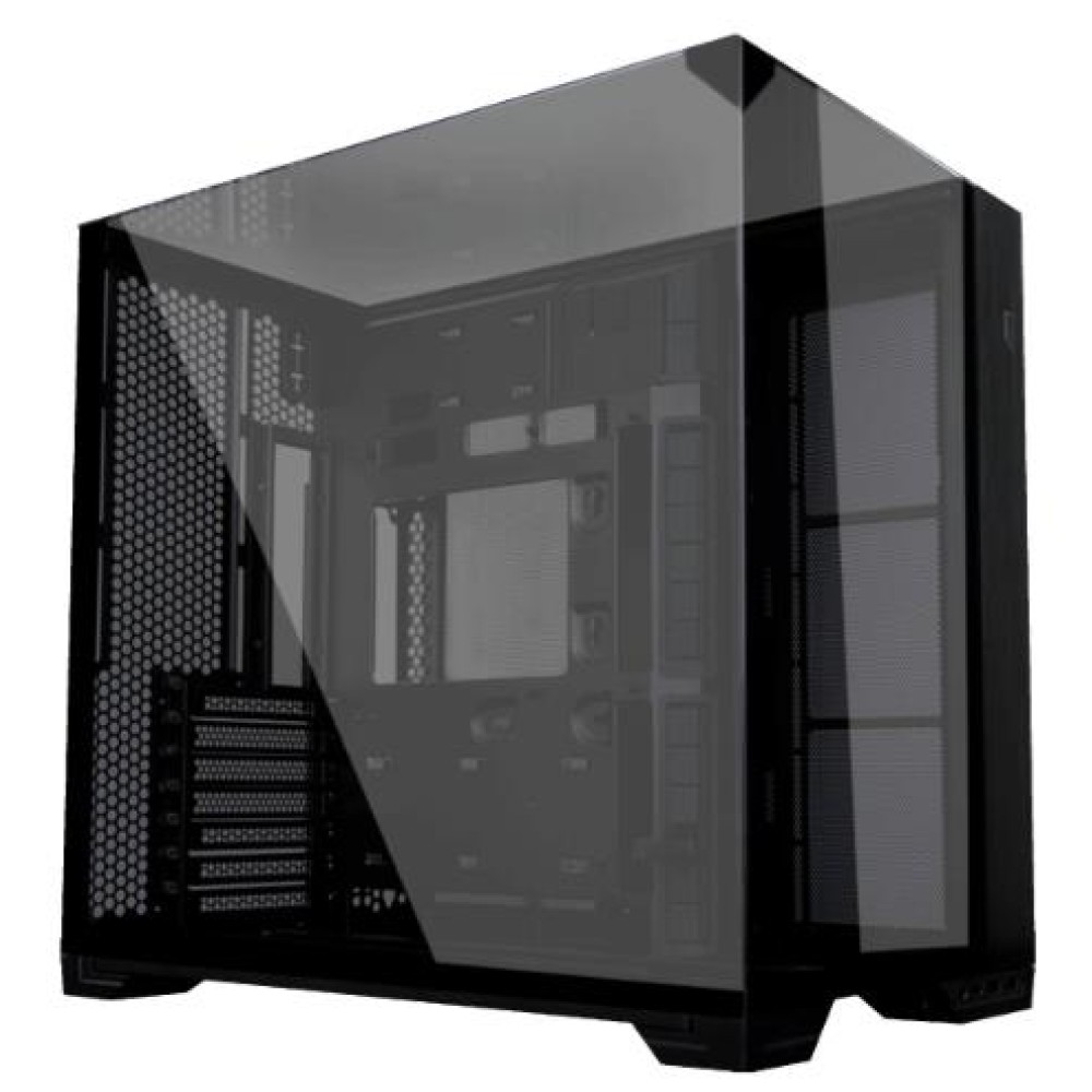 Case|LIAN LI|O11 VISION COMPACT|Tower|Case product features Transparent panel|ATX|EATX|MicroATX|MiniITX|Colour Black|G99.O11VPX.00