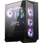 Case|MSI|MPG GUNGNIR 110R|MidiTower|Case product features Transparent panel|Not included|ATX|MicroATX|MiniITX|Colour Black|MPGGUNGNIR110R