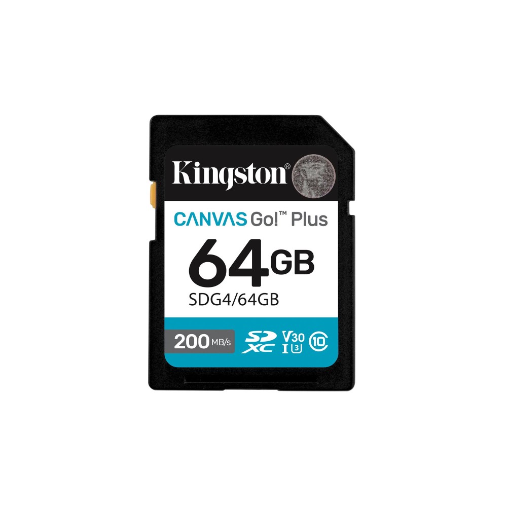 MEMORY SDXC 64GB UHS-I/SDG4/64GB KINGSTON