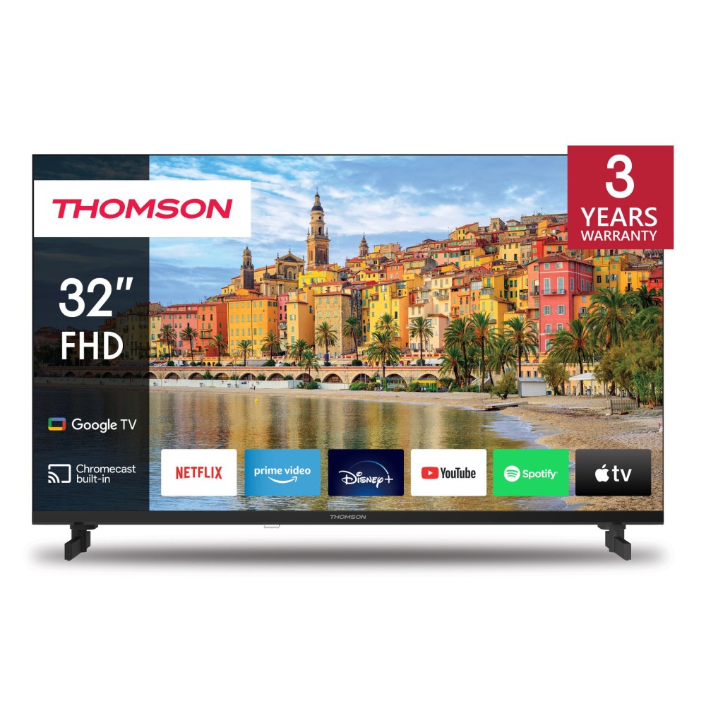 TV Set|THOMSON|32"|Smart/FHD|1920x1080|Wireless LAN|Bluetooth|Google TV|Black|32FG2S14 TV Set|THOMSON|32"|Smart/FHD|1920x1080|Wireless LAN|Bluetooth|Google TV|Black|32FG2S14