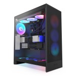 Case|NZXT|H7 Flow RGB|MidiTower|ATX|EATX|MicroATX|MiniITX|Colour Black|CM-H72FB-R1