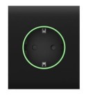 SMART CENTERCOVER/TYPE F BLACK 52810 AJAX