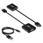 I/O ADAPTER HDMI TO VGA/AUDIO M/F CAC-1302 CLUB3D