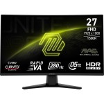 LCD Monitor|MSI|MAG 274CXF|27"|Gaming/Curved|Tilt|Matte|Panel VA|1920x1080|16:9|280 Hz|0.5 ms|Colour Black|MAG274CXF