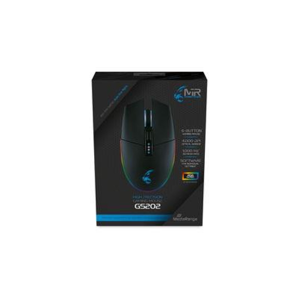 MOUSE USB OPTICAL BLACK/MRGS202 MEDIARANGE MOUSE USB OPTICAL BLACK/MRGS202 MEDIARANGE