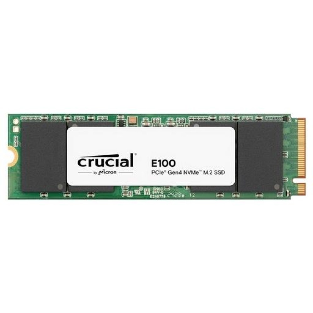 SSD|CRUCIAL|E100|1TB|M.2|NVMe|3D NAND|Write speed 3000 MBytes/sec|Read speed 5000 MBytes/sec|CT1000E100SSD8