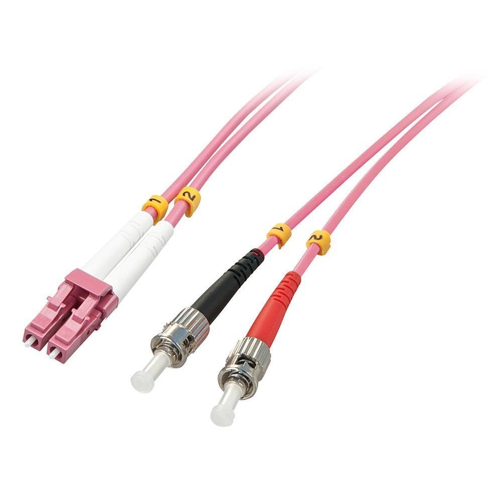 CABLE FIBRE OPTIC LC/ST OM4/3M 46352 LINDY