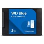 SSD|SANDISK|Blue SA510|POWERED BY SANDISK|2000 GB|Serial ATA III|Write speed 520 MB/s|Read speed 560 MB/s|2.5"|WDS200T3B0A