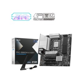 Mainboard|MSI|Intel B860 Express|LGA1851|Micro-ATX|Memory DDR5|Memory slots 4|PROB860M-AWIFI