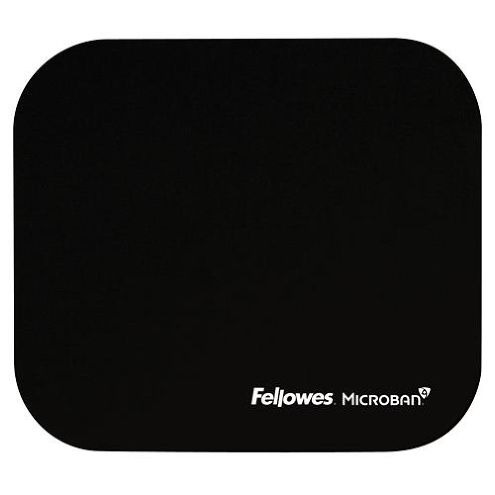 MOUSE PAD MICROBAN/BLACK 5933907 FELLOWES MOUSE PAD MICROBAN/BLACK 5933907 FELLOWES
