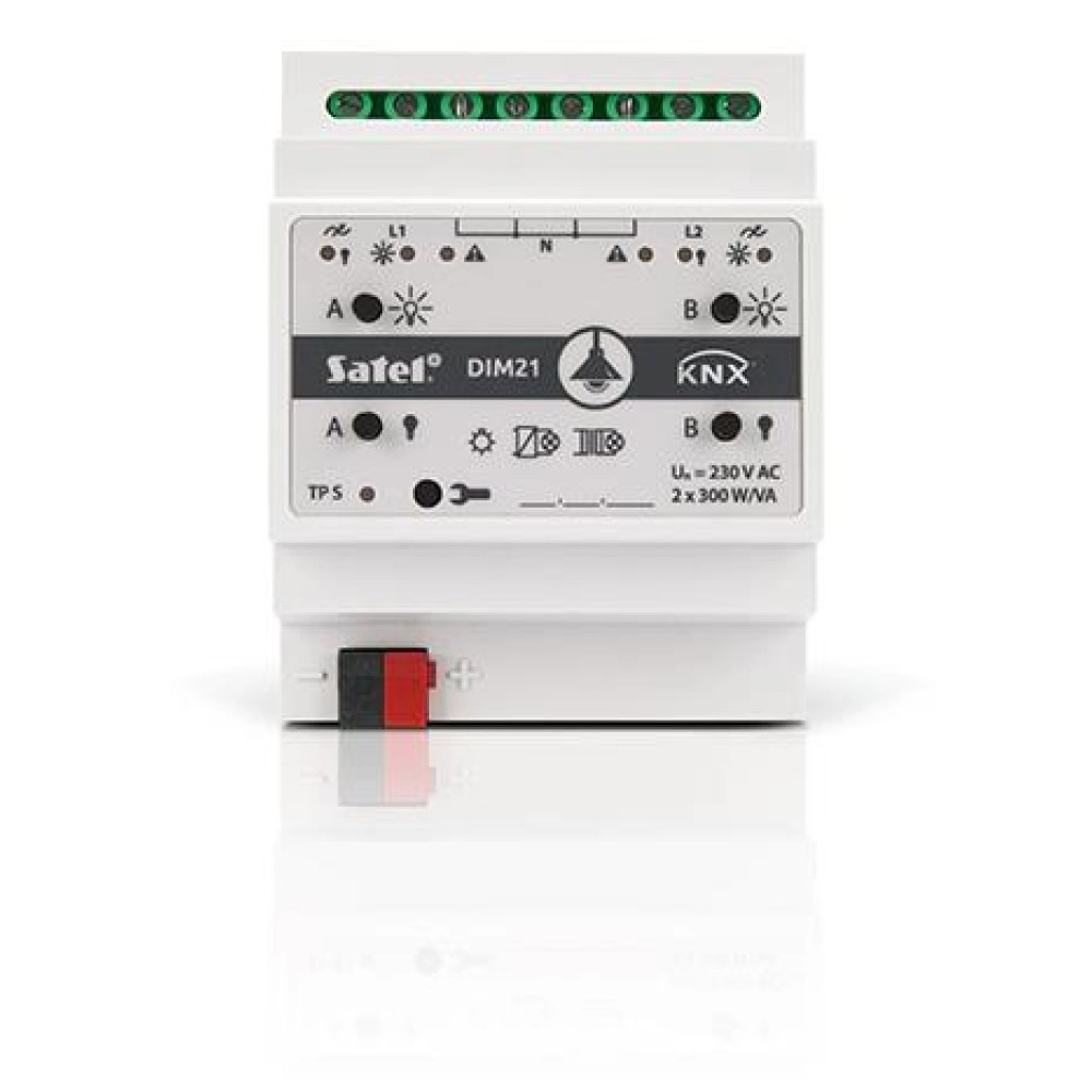SMART HOME DIMMING ACTUATOR/2CH KNX-DIM21 SATEL