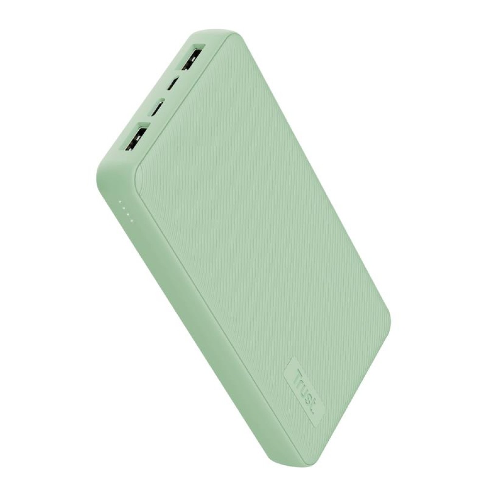 POWER BANK USB 20000MAH/PRIMO GREEN 25027 TRUST POWER BANK USB 20000MAH/PRIMO GREEN 25027 TRUST