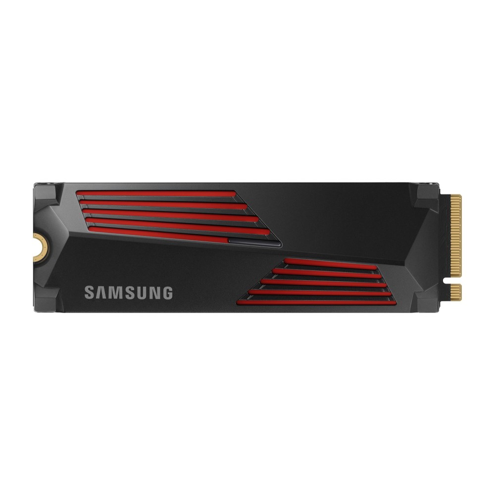 SSD|SAMSUNG|990 PRO with Heatsink|4TB|M.2|PCIe Gen4|NVMe|TLC|Write speed 6900 MBytes/sec|Read speed 7450 MBytes/sec|TBW 2400 TB|MTBF 1500000 hours|MZ-V9P4T0CW