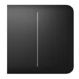 SMART SIDEBUTTON 2GANG/BLACK 45123 AJAX