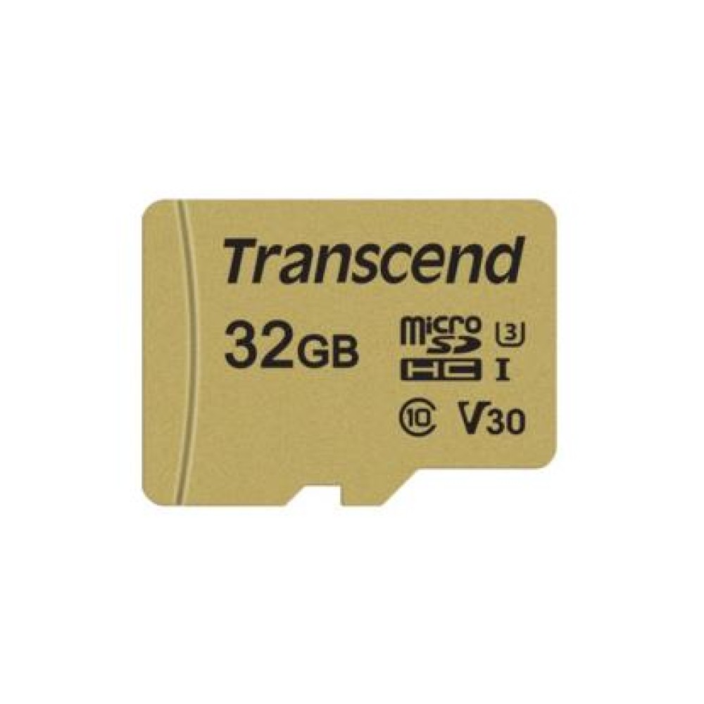 MEMORY MICRO SDHC 32GB W/ADAPT/UHS-I TS32GUSD500S TRANSCEND