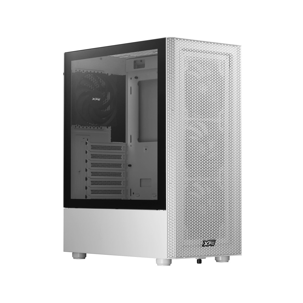 Case|ADATA|XPG VALOR MESH C|MidiTower|Case product features Transparent panel|Not included|ATX|MicroATX|MiniITX|Colour White|VALORMESHMT-WHCWW