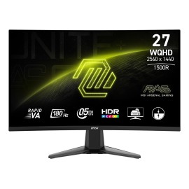 LCD Monitor|MSI|27 "|2560 x 1440 pixels|Quad HD|Native aspect ratio 16:9|LCD|Curved|MAG27CQ6F LCD Monitor|MSI|27 "|2560 x 1440 pixels|Quad HD|Native aspect ratio 16:9|LCD|Curved|MAG27CQ6F
