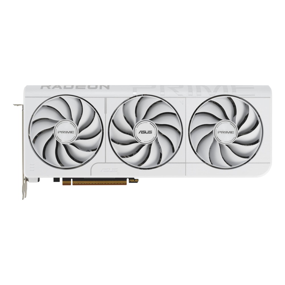 Graphics Card|ASUS|AMD|Radeon RX 9070 XT|2460 MHz|16 GB|GDDR6|256 bit|PCI Express 5.0|Active|PRIME-RX9070XT-O16G-WH