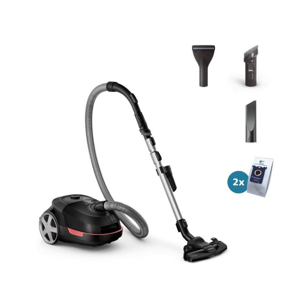 Vacuum Cleaner|PHILIPS|XD5123/10|Bagged|900 Watts|Capacity 4 l|Noise 77 dB|Black|Weight 4.6 kg|XD5123/10 Vacuum Cleaner|PHILIPS|XD5123/10|Bagged|900 Watts|Capacity 4 l|Noise 77 dB|Black|Weight 4.6 kg|XD5123/10