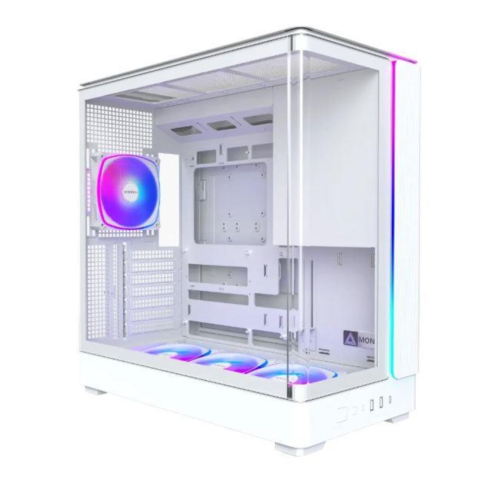 Case|MONTECH|micro ATX/Mini-ITX|White|Midi Tower|PC|KING 45 PRO|KING45PRO(W)