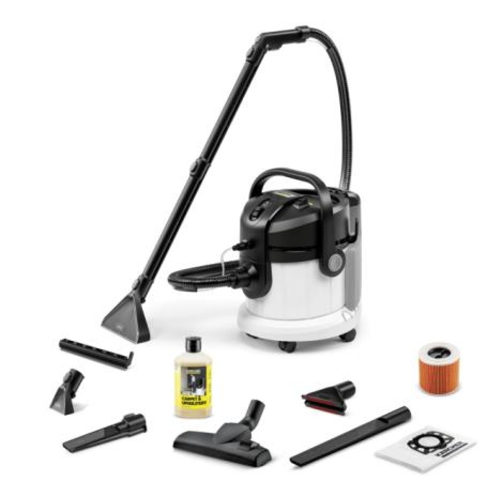 Vacuum Cleaner|KARCHER|Spray extraction cleaner SE 4 Plus Special|Wet/dry/Car cleaning|1000 Watts|White|Weight 7.6 kg|1.081-171.0
