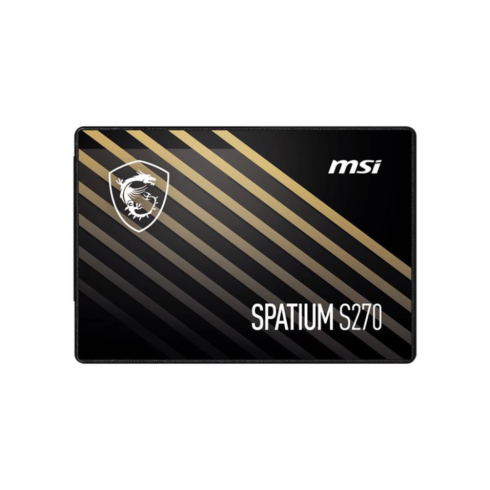 SSD|MSI|SPATIUM S270|240GB|SATA|3D NAND|Write speed 400 MBytes/sec|Read speed 500 MBytes/sec|2,5"|TBW 250 TB|MTBF 2000000 hours|S78-440N070-P83 SSD|MSI|SPATIUM S270|240GB|SATA|3D NAND|Write speed 400 MBytes/sec|Read speed 500 MBytes/sec|2,5"|TBW 250 TB|MTBF 2000000 hours|S78-440N070-P83