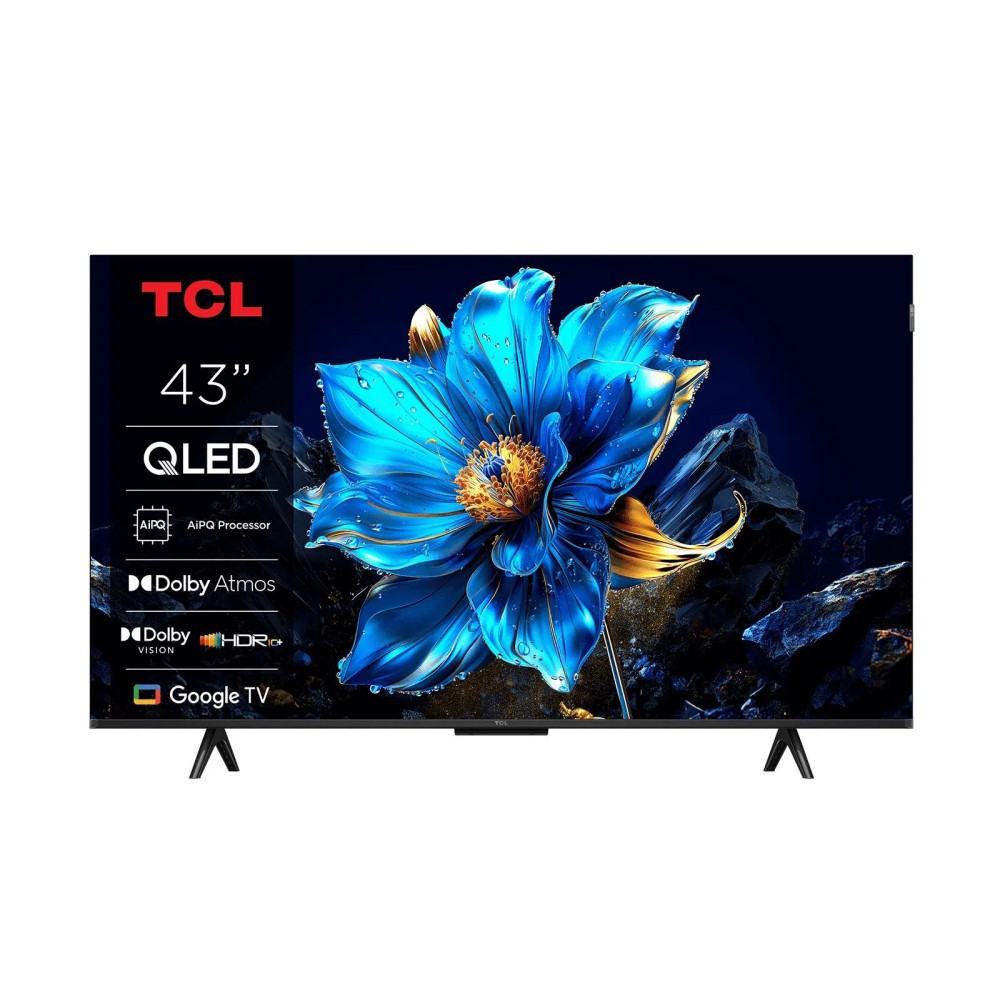 TV Set|TCL|43 "|4K Ultra HD|3840 x 2160 pixels|Flat|16:9|QLED|43T69C