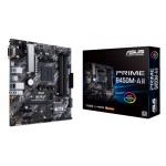 Mainboard|ASUS|AMD B450|SAM4|MicroATX|2xPCI-Express 2.0 1x|1xPCI-Express 3.0 16x|1xM.2|Memory DDR4|Memory slots 4|1x15pin D-sub|1xDVI|1xHDMI|2xAudio-In|1xAudio-Out|6xUSB 3.2|1xPS/2|1xRJ45|PRIMEB450M-AII