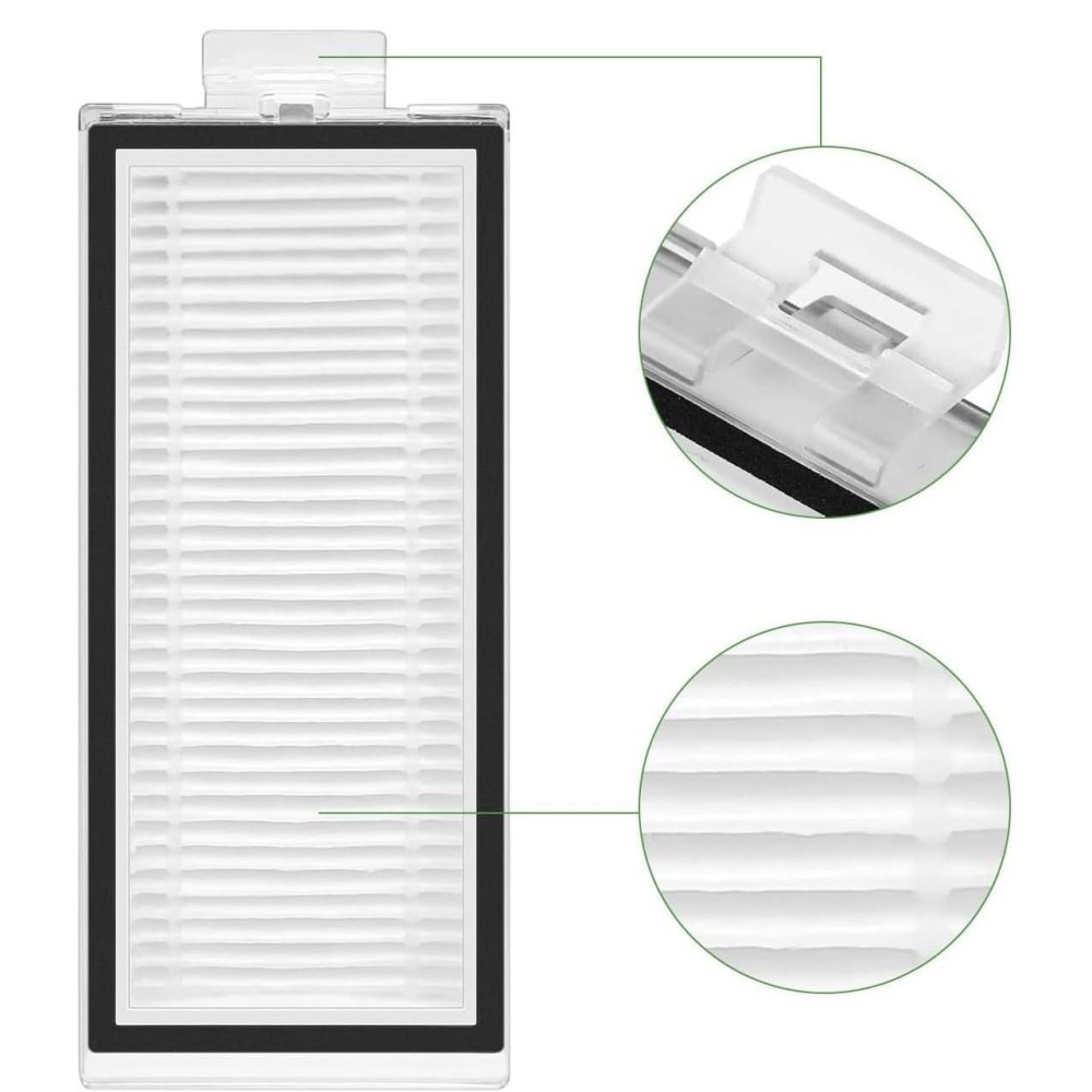 Vacuum Cleaner Accessory|ROBOROCK|Water Tank Filter|For C10/E20/E25/E35/S50/S51/S55/E45/S60/S61/S65/S45/S60 Pure/S65 Pure/E50/E55/Q55 Pro/Q55 Pro+|8.02.0063