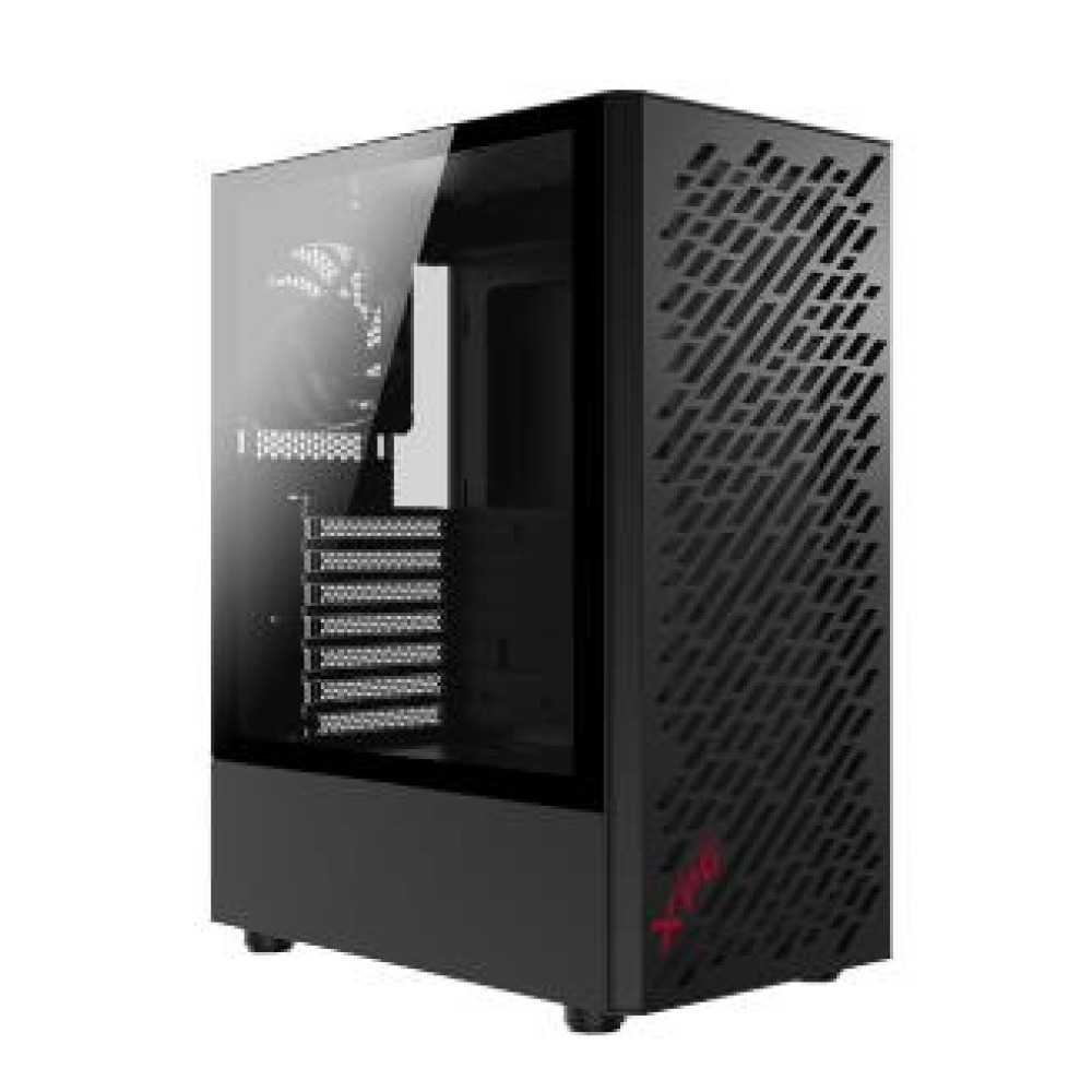 Case|ADATA|XPG VALOR AIR (BLACK)|MidiTower|Not included|ATX|MicroATX|MiniITX|Colour Black|VALORAIRMT-BKCWW