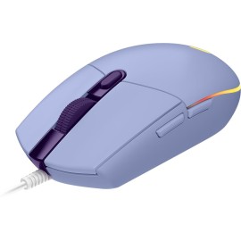 MOUSE USB OPTICAL G102 LIGHTSY/PURPLE 910-005854 LOGITECH