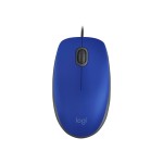 MOUSE USB OPTICAL M110 SILENT/BLUE 910-005488 LOGITECH