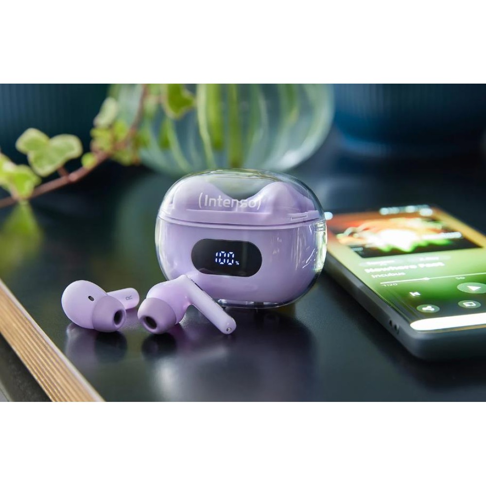 HEADSET BUDS PLUS T310AE/PURPLE 3720313 INTENSO HEADSET BUDS PLUS T310AE/PURPLE 3720313 INTENSO