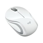 MOUSE USB OPTICAL WRL M187/WHITE 910-002735 LOGITECH
