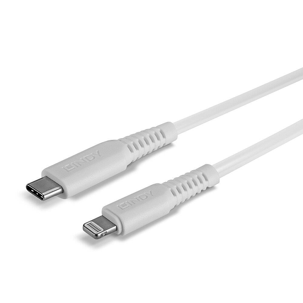 CABLE USB-C TO LIGHTNING 1M/WHITE 31316 LINDY