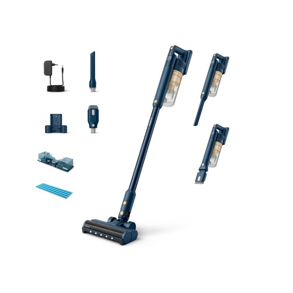 Vacuum Cleaner|PHILIPS|Upright/Cordless/Bagless|Capacity 0.27 l|Noise 84 dB|Blue|Weight 1.4 kg|XC5043/01 Vacuum Cleaner|PHILIPS|Upright/Cordless/Bagless|Capacity 0.27 l|Noise 84 dB|Blue|Weight 1.4 kg|XC5043/01