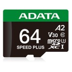 MEMORY MICRO SDXC 64GB UHS-I/UD64GUI3V30A2SP-RA1 ADATA