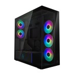 Case|ARCTIC|Xtender VG (Mirror Black)|Case product features Transparent panel|Not included|Colour Black|ACPCC00019A