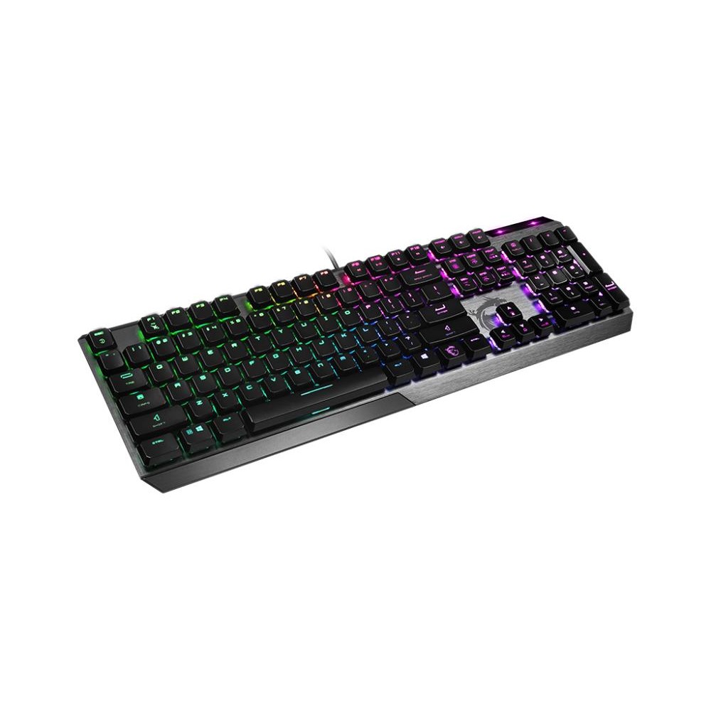 KEYBOARD GAMING BLACK ENG/VIGOR GK50 LOW PROFILE US MSI KEYBOARD GAMING BLACK ENG/VIGOR GK50 LOW PROFILE US MSI