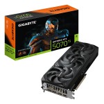 Graphics Card|GIGABYTE|NVIDIA GeForce RTX 5070 Ti|16 GB|GDDR7|256 bit|PCIE 5.0 16x|Triple slot Fansink|GV-N507TWF3OC-16GD1.0