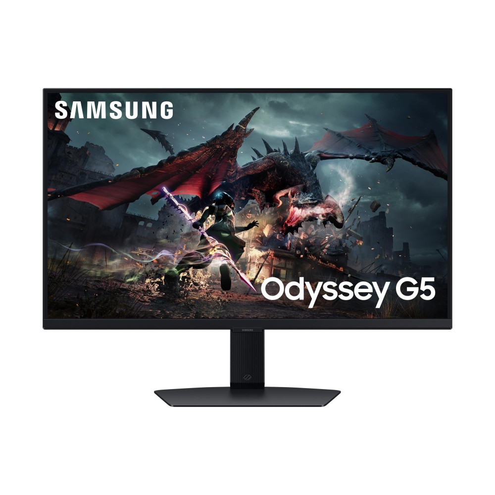 LCD Monitor|SAMSUNG|27"|Gaming|Panel IPS|2560x1440|16:9|180Hz|1 ms|Swivel|Pivot|Height adjustable|Tilt|Colour Black|LS27DG500EUXEN