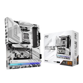 Mainboard|ASROCK|AMD X870|SAM5|ATX|Memory DDR5|Memory slots 4|1xPCI-Express 4.0 16x|1xPCI-Express 5.0 16x|4xM.2|1xHDMI|6xUSB 2.0|4xUSB 3.2|2xUSB-C|1xOptical S/PDIF|1xRJ45|2xAudio port|X870PRORS Mainboard|ASROCK|AMD X870|SAM5|ATX|Memory DDR5|Memory slots 4|1xPCI-Express 4.0 16x|1xPCI-Express 5.0 16x|4xM.2|1xHDMI|6xUSB 2.0|4xUSB 3.2|2xUSB-C|1xOptical S/PDIF|1xRJ45|2xAudio port|X870PRORS