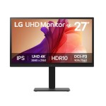 LCD Monitor|LG|27BA45U-B|27"|4K|Matte|Panel IPS|3840x2160|16:9|60Hz|5 ms|Speakers|Colour Black|27BA45U-B