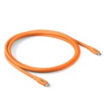 CABLE USB-C TO USB-C 2M/M/M ORANGE CAC-3000 CLUB3D