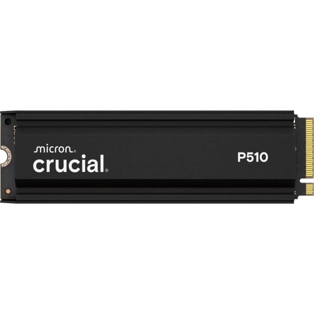 SSD|CRUCIAL|P510|1TB|M.2|PCIe Gen5|NVMe|TLC|Write speed 9500 MBytes/sec|Read speed 11000 MBytes/sec|TBW 600 TB|CT1000P510SSD5