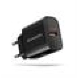 MOBILE CHARGER WALL USB 18W/1PORT BLACK ACU-QC18 AXAGON