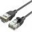 PATCH CABLE CAT.6A UTP/1.5M BLACK SLIM IBIBG VENTION