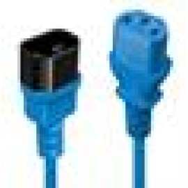 CABLE POWER IEC EXTENSION 0.5M/BLUE 30470 LINDY