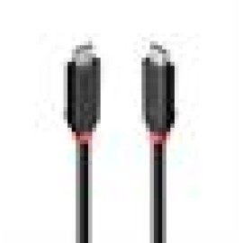 CABLE USB4 240W TYPE C 0.5M/BLACK LINE 37000 LINDY